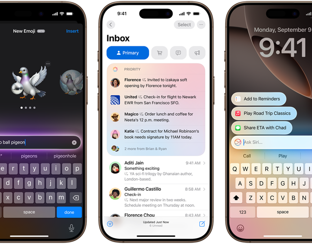 قدرات Apple&nbsp;Intelligence مع جنموجي، والملخص، والكتابة إلى Siri في iPhone&nbsp;16&nbsp;Pro‏