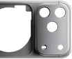 iPhone&nbsp;17&nbsp;Pro، الجزء الخلفي الخارجي، هيكل من قطعة واحدة من الألومنيوم المشكّل