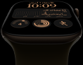 ساعة Apple&nbsp;Watch&nbsp;Series&nbsp;12، إطار ألومنيوم، لون برونزي داكن، واجهة الساعة 