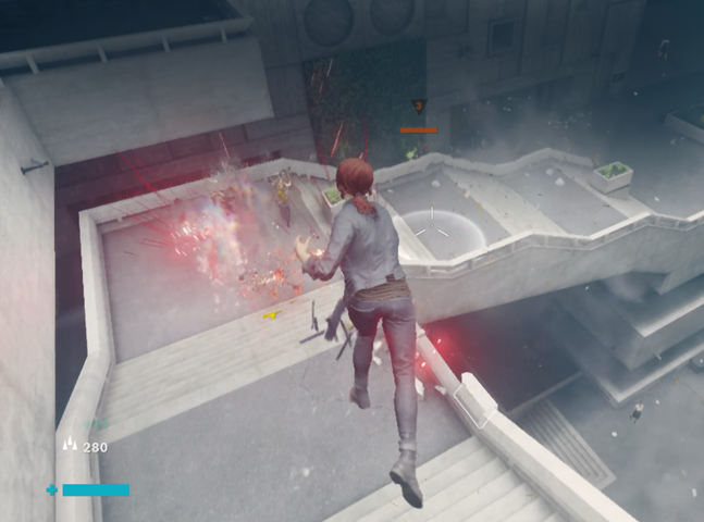 شاشة تعرض لعبة الفيديو Control، رسومات غرافيك متطورة بقوة شريحة Apple&nbsp;M4‏