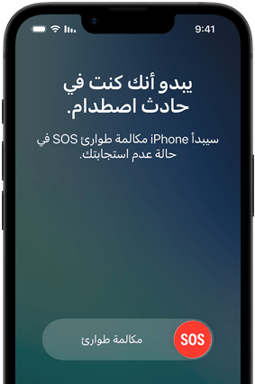 ميزة الرسائل عبر&nbsp;القمر&nbsp;الصناعي قيد الاستخدام